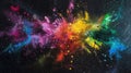 Behold the beauty of colorful explosions against a pitch black canvas like a galaxy coming to life