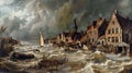 Historic Deluge: The Netherlands\' 1703 North Sea Flood Catastrophe