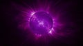 Cosmic Radiance: Ultra-Violet Glimpse Illuminates the Sun\'s Splendor