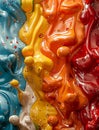 Aqueous Alchemy: A Swirling Symphony of Color Explodes in a Liquid Masterpiece