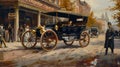 Historical Milestone: Duryea Motor Wagon\'s Debut in Metro Center
