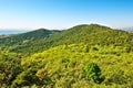 Beidaihe couplet peak mountain landscape Royalty Free Stock Photo