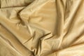 Beidge textured fabric background Royalty Free Stock Photo