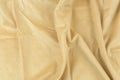 Beidge textured fabric background Royalty Free Stock Photo