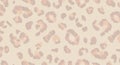 Beige background with an abstract leopard print pattern in shades of brown and tan. Royalty Free Stock Photo