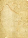 Beige background of old grunge paper vintage, stains, scratches Royalty Free Stock Photo