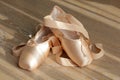 Beige ballet shoe