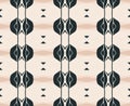 Beige Black Olive Color Abstract Geometric Seamless Pattern Background, Surface Pattern Illustration for Wallpaper and Fabric Royalty Free Stock Photo