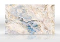 Beige and blue Onyx marble tile texture Royalty Free Stock Photo