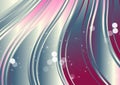 Beige Blue and Pink Abstract Gradient Wavy Background Royalty Free Stock Photo