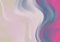 Beige Blue And Pink Gradient Wavy Background Illustrator Beautiful elegant Illustration Royalty Free Stock Photo