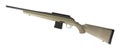 Beige bolt action rifle on white Royalty Free Stock Photo