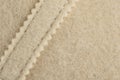 Beige boots valenki made of natural wool, felt texture Royalty Free Stock Photo