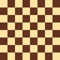 Beige and brown coffee square tiles checkered seamless pattern
