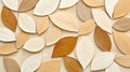Beige Brown Cream Leaf Texture Pattern Royalty Free Stock Photo