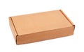 Beige cardboard box