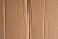 Beige cardboard texture. Crumpled cardboard. Copy space Royalty Free Stock Photo