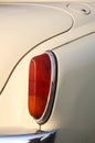 Beige classic retro style car rear light Royalty Free Stock Photo