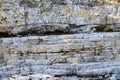 Beige Colored Limestone Texture Layer Formation
