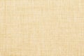 Beige colored seamless linen texture or fabric canvas background