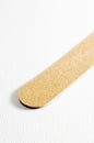 A Beige Coloured Emery Board / Nail File Royalty Free Stock Photo