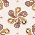 Beige decorative pattern