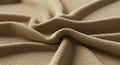 Beige Fabric Texture Close-up Royalty Free Stock Photo