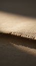 Beige Fabric Texture Close-Up Royalty Free Stock Photo