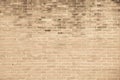 Beige grunge brick wall texture background Royalty Free Stock Photo