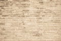 Beige grunge brick wall texture background Royalty Free Stock Photo