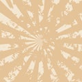 Beige grungy background - vector