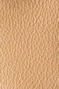 Beige imitation artificial leather texture background. Abstract Royalty Free Stock Photo