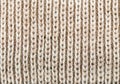 Beige knitting wool texture