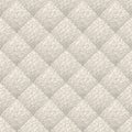 Beige leather upholstery vector seamless pattern. Royalty Free Stock Photo