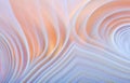 Beige light waves in agate structure closeup Royalty Free Stock Photo