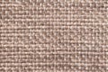 Beige linen rough fabrick texture macro Royalty Free Stock Photo