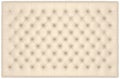 Beige Luxury buttoned leather mattress