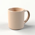 Beige Mug 3d Model For 3d Printing - Free Soft Focus Lens Style