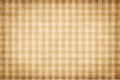 Beige old checkered paper background Royalty Free Stock Photo