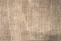 Beige paint on gray canvas. background, texture