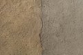 Beige painted stucco wall. Background texture Royalty Free Stock Photo