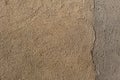 Beige painted stucco wall. Background texture Royalty Free Stock Photo