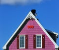 Beige roof top in Magdalein island Royalty Free Stock Photo