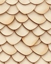 Beige Scale-like Pattern Texture Royalty Free Stock Photo