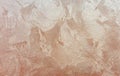 Beige seamless venetian stucco. Background and texture of decorative plaster Royalty Free Stock Photo