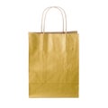 Beige shopping bag