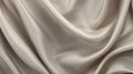 Beige Silk Fabric A Close-up Of Polished Craftsmanship