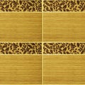 Beige square ceramic bordure tile seamless, can be used indoors and outdoors