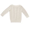 Beige sweater isolated