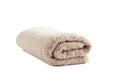 Beige towel Royalty Free Stock Photo